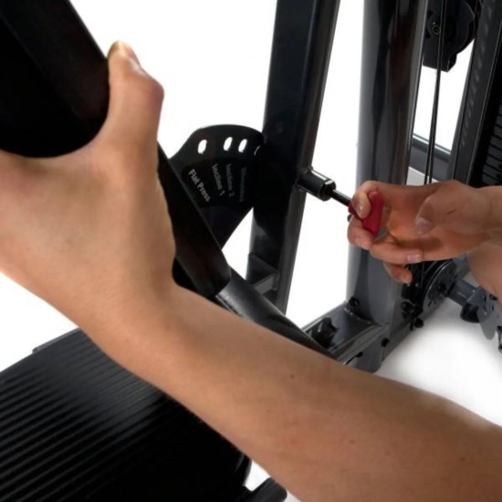 Inspire Home Gym M3 biedt veelzijdige trainingsmogelijkheden voor thuis en semiprofessioneel gebruik met een hoge kwaliteit en ergonomisch ontwerp.
