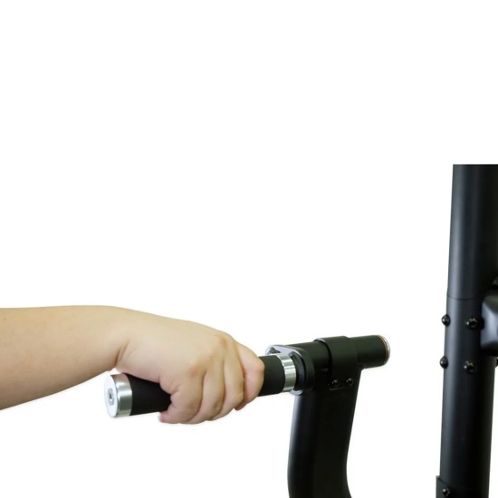 Multifunctioneel krachtstation voor pull-ups en dips, geschikt voor alle niveaus met een upgradebaar 45 kg gewichtsblok.