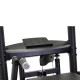 Multifunctioneel krachtstation voor pull-ups en dips, geschikt voor alle niveaus met een upgradebaar 45 kg gewichtsblok.