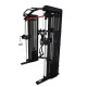 De Inspire SF3 Functional Trainer biedt een complete sportschoolervaring met gewichtstapels, Smith bar en accessoires voor thuisgebruik.