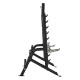 Kies voor het Inspire Squat Rek met geïntegreerde optrekstang, 270 kg belasting en 7 hoogtes. Perfect voor thuisgym oefeningen!