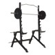 Kies voor het Inspire Squat Rek met geïntegreerde optrekstang, 270 kg belasting en 7 hoogtes. Perfect voor thuisgym oefeningen!