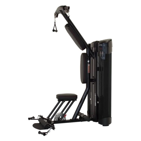 Effectieve biceps en triceps training met Inspire DUAL Station. Twee onafhankelijke gewichtenstapels van 50 kg voor gebalanceerde krachttraining.