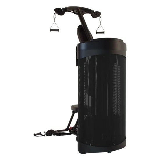 Effectieve biceps en triceps training met Inspire DUAL Station. Twee onafhankelijke gewichtenstapels van 50 kg voor gebalanceerde krachttraining.