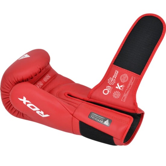 Ervaar premium veiligheid en comfort met de RDX Amateur Competition Bokshandschoenen AS1, ontworpen voor amateurwedstrijden.