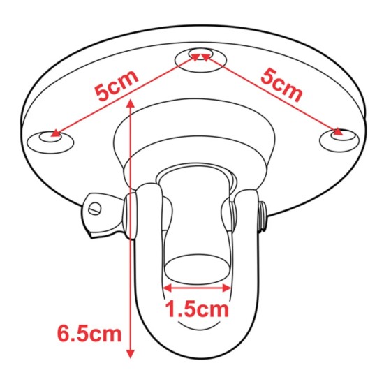 Hoogwaardige RDX Sports swivel ophangbeugel van HG-Staal met zwarte nikkel coating, optimale bescherming en superieure kogellagers voor snelboks trainingen.