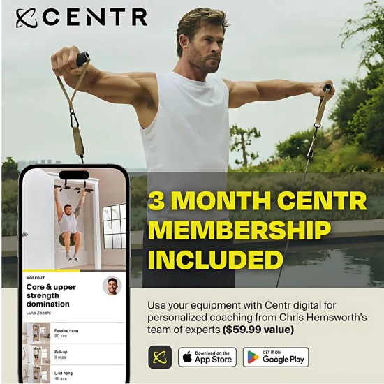 Herstel sneller met de Centr Recovery Kit. Inclusief foam roller, massage roller stick en massageballen voor effectieve spierverlichting.