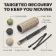 Herstel sneller met de Centr Recovery Kit. Inclusief foam roller, massage roller stick en massageballen voor effectieve spierverlichting.