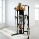 Inspire FTX Functional Trainer met compacte afmetingen en 2 gewicht stapels van 75 kg, ideaal voor thuisgebruik en trainingen van alle spiergroepen.