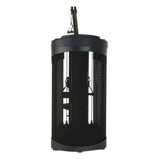 Inspire DUAL Station Lat + Low Row met 2 onafhankelijke gewichtenstapels, ideaal voor rugtraining in een compact en sportief ontwerp.