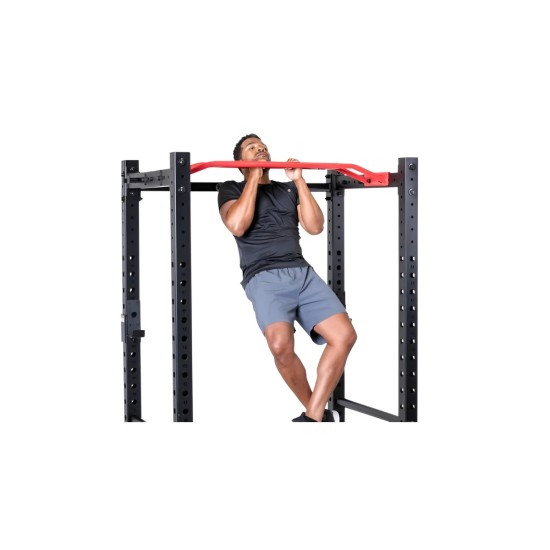 Inspire FPC1 Power Cage met stalen frame, multi-grip optrekstang en verstelbare dip bars. Geschikt voor een optimale training.