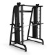 Veilig trainen met de Toorx Professional Smith Machine. Geschikt voor beginners en gevorderden, met contragewichten en steun voor stabiele workouts.