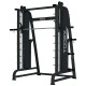 Veilig trainen met de Toorx Professional Smith Machine. Geschikt voor beginners en gevorderden, met contragewichten en steun voor stabiele workouts.