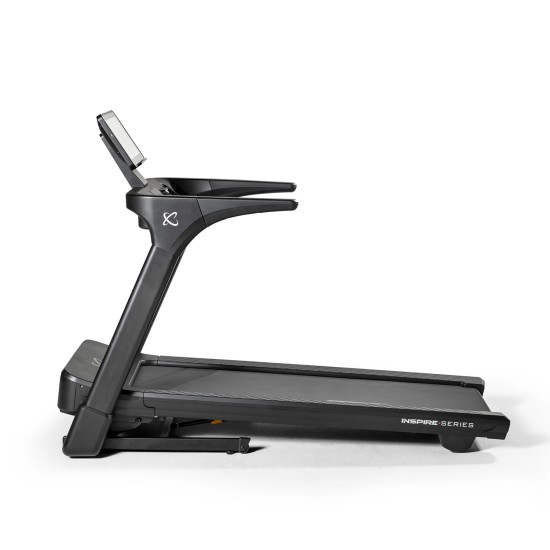 Verbeter je training met de Inspire Series T5S Loopband, voorzien van een 15.6” touchscreen en krachtige prestaties voor optimaal comfort.