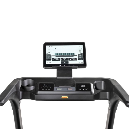 Verbeter je training met de Inspire Series T5S Loopband, voorzien van een 15.6” touchscreen en krachtige prestaties voor optimaal comfort.