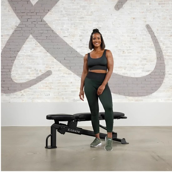 Centr Multi-Adjustable Workout Bench met veelzijdige instellingen voor optimale krachttraining. Inclusief gratis 3 maanden Centr lidmaatschap.