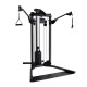 Compacte Centr 1 Home Gym met 75 kg gewichten, unieke kabeloefeningen, en handige accessoires voor een optimale training thuis.