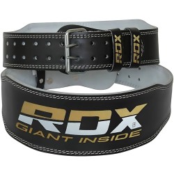 RDX Sports - Gym Lederen Gewichtenhef Riem - 2XL