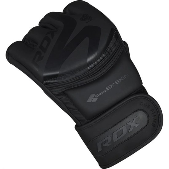 Ontdek RDX Sports MMA Grappling Gloves F15 Noir, met C-3 padding en D. Cut palm voor optimale grip en zweetafvoer.