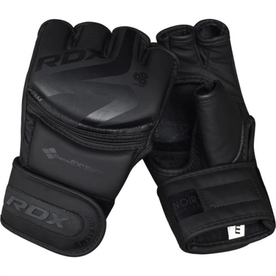 Ontdek RDX Sports MMA Grappling Gloves F15 Noir, met C-3 padding en D. Cut palm voor optimale grip en zweetafvoer.