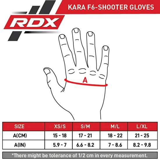 Ontdek de F6 KARA MMA Sparring Handschoenen van RDX, gemaakt van duurzaam Maya Hide leer voor serieuze vechters.