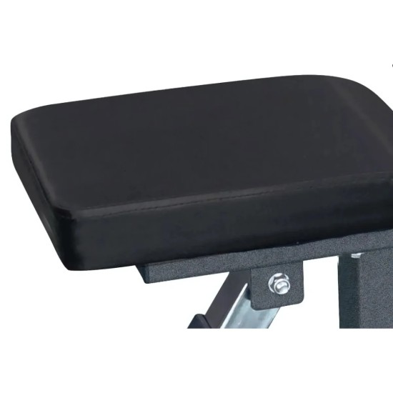 De Toorx WBX-85 is een verstelbare bench met 320 kg draagcapaciteit, geschikt voor diverse oefeningen met meerdere verstelposities.