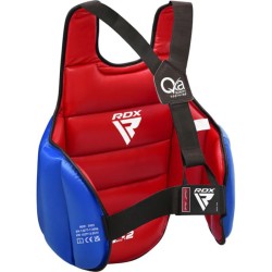 RDX Sports - T2 CE Borstbeschermer Rood en Blauw