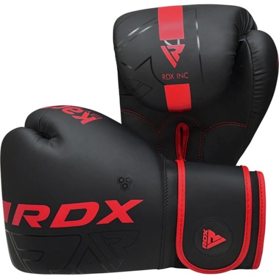 Verbeter je bokstraining met RDX F6 Kara bokshandschoenen. Extreem schokabsorberend en comfortabel met een ideale pasvorm. Verkrijgbaar in verschillende maten.