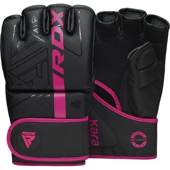 Verbeter prestaties met de RDX Sports F6 Kara MMA bokshandschoenen, gemaakt van Maya Hide kunstleer met schokabsorberend foam voor optimale bescherming.