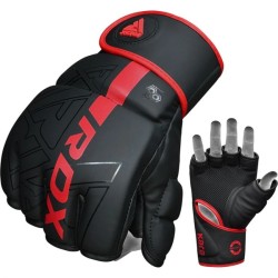 RDX Sports - F6 Kara MMA Grappling Gloves Rood