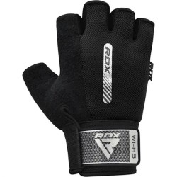 RDX Sports - Fitness Handschoenen W1 - Met open vingertoppen Zwart
