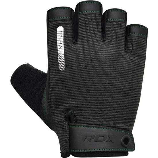RDX T2 handschoenen voor gewichtheffen bieden extra polsbescherming en ventilatie met G-Foam padding voor betere grip. Perfecte pasvorm met comfortabel spandex.