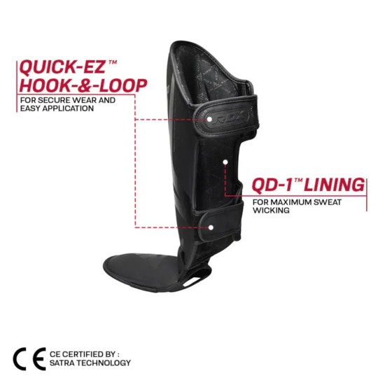 Verbeterde duurzaamheid en uithoudingsvermogen met ConVEX Skin en QD-1™ voering. CE-gecertificeerd door SATRA TECHNOLOGIES.