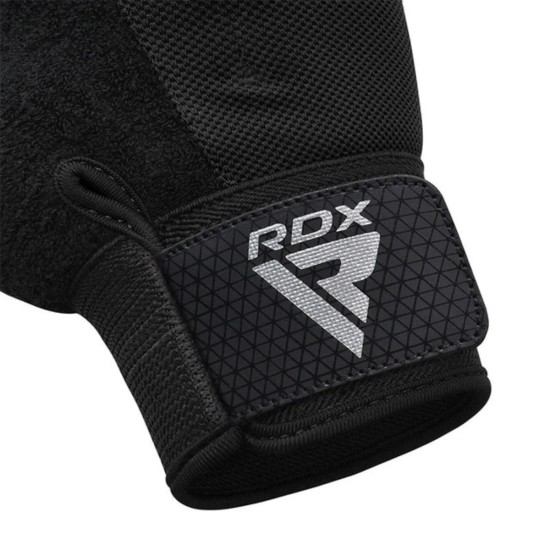 Train hard met RDX Fitnesshandschoenen. Lichtgewicht, ademend katoen met siliconen grip voor optimale bescherming en touchscreen functionaliteit.