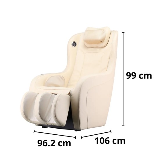 Geniet van ultieme ontspanning met de NRG Wellness Massagestoel Excellent. Met Bluetooth, 3D massage en verstelbaar hoofdkussen.