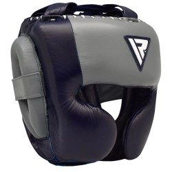 RDX Sports - O1 Sparring Hoofdbeschermer Pro Blauw