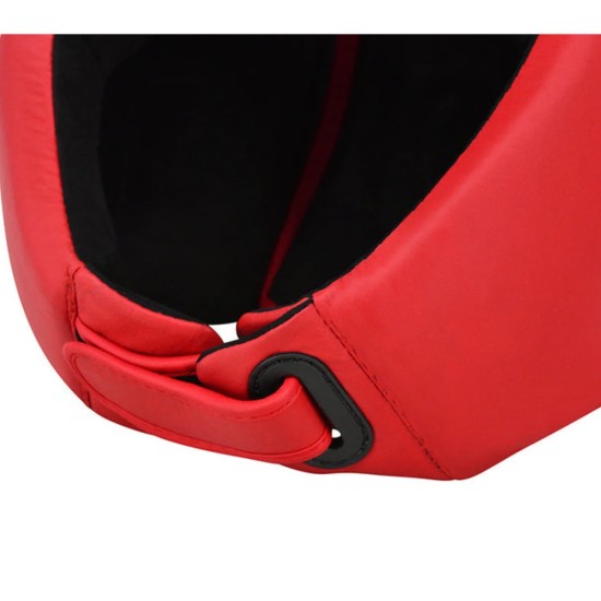 Robuste RDX Sports bokshoofdbeschermer met IMF-technologie voor optimale bescherming en ademend comfort tijdens trainingen en wedstrijden.