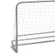 Garlando Foldy Goal is een inklapbaar voetbaldoel van 180 x 120 x 60 cm met een sterk frame en polyester net, ideaal voor buitengebruik.
