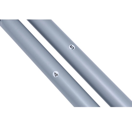 Middelgroot voetbaldoel met targetwand voor training. Eenvoudig op te bergen en mee te nemen. Sterk stalen frame, inclusief opbergtas.