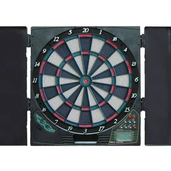 Ontdek het Garlando Polaris dartbord met 29 spellen, unieke functies en JUMBO LCD scherm. Perfect voor 1 tot 8 spelers.