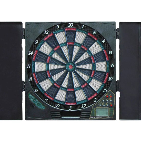 Ontdek het Garlando Polaris dartbord met 29 spellen, unieke functies en JUMBO LCD scherm. Perfect voor 1 tot 8 spelers.
