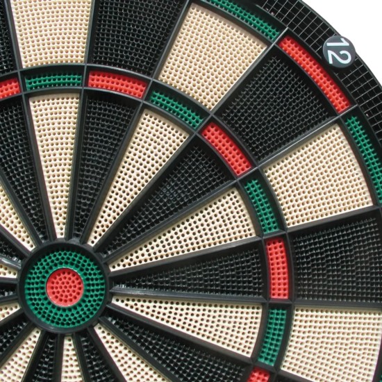 Garlando Elektronisch Dartbord Sirius biedt 24 spellen en uitgebreide functies voor een geweldige dartervaring, inclusief voice begeleiding en 6 darts.