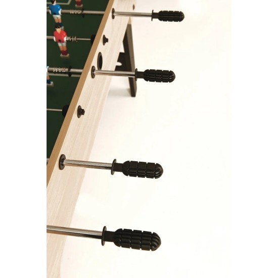Garlando F-3 Maple is de ideale inklapbare voetbaltafel voor kinderen tot 12 jaar. Hoge kwaliteit, eenvoudig te monteren en perfect voor uren speelplezier.