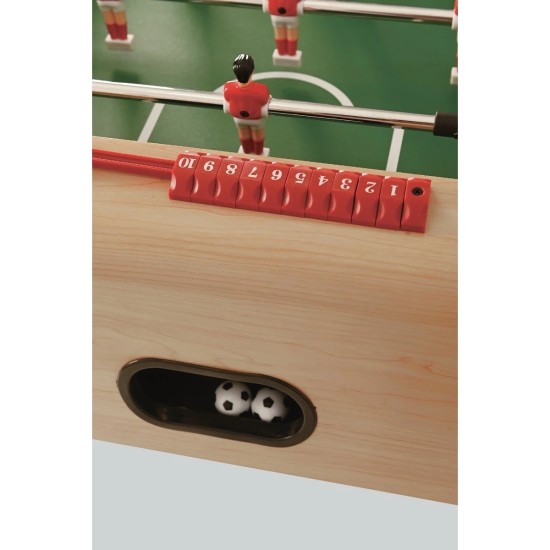 Garlando F-3 Maple is de ideale inklapbare voetbaltafel voor kinderen tot 12 jaar. Hoge kwaliteit, eenvoudig te monteren en perfect voor uren speelplezier.