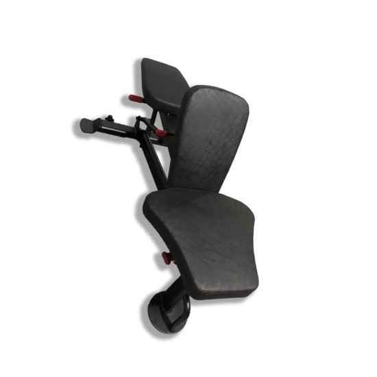 De Inspire FID5.1PK trainingsbank biedt 7 posities, een zware constructie van 227 kg en comfort door dikke kussens. Perfect voor thuisgebruik.