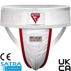 RDX Sports - H1+ Kruisbeschermer met Gel Cup Wit