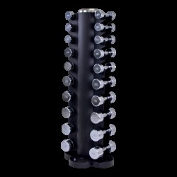 LMX80.TD LMX.® Dumbbelltower with Chrome dumbbellset 1-10kg