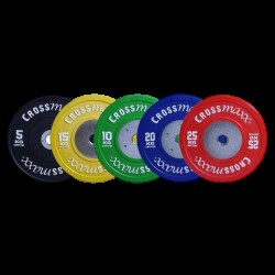 LMX85C Crossmaxx® Comp. bumper plate 50mm - coloured (10 - 25kg)