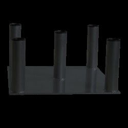 LMX1025 LMX.® Vertical bar rack 5pcs. For 50mm bars