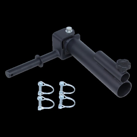 De LMX1051 Crossmaxx® Landmine verbetert explosieve kracht en stabiliteit. Geschikt voor 50mm bars met meerdere grepen.